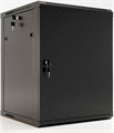 Шкаф настенный 19", 9U Hyperline TWB-0966-SR-RAL9004 143124