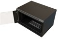 Шкаф настенный 19", 9U WRLine WR-TW-0966-GP-RAL9004 144356
