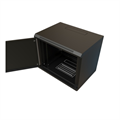 Шкаф настенный 19", 12U WRLine WR-TW-1266-SR-RAL9004 144360