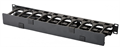Кабельный организатор  Eurolan 25B-1U-16BL 144475