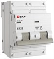 Автоматический выключатель  EKF mcb47100-2-125C-pro 149121