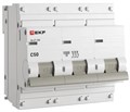 Автоматический выключатель  EKF mcb47100-3-50C-pro 149187