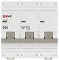 Автоматический выключатель  EKF mcb47100-3-40D-pro 149240