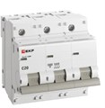 Автоматический выключатель  EKF mcb47100m-3-20C-pro 149308