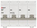Автоматический выключатель  EKF mcb47100-4-20C-pro 149339