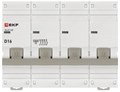 Автоматический выключатель  EKF mcb47100-4-16D-pro 149399