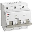 Автоматический выключатель  EKF mcb47100m-3-63C-pro 149414