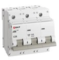 Автоматический выключатель  EKF mcb47100m-3-25C-pro 149428