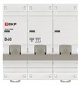 Автоматический выключатель  EKF mcb47100m-3-40D-pro 149458