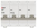Автоматический выключатель  EKF mcb47100-4-125C-pro 149462