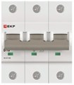 Автоматический выключатель  EKF mcb47125-3-10D 149474