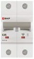 Автоматический выключатель  EKF mcb47125-2-25C 149495