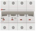 Автоматический выключатель  EKF mcb47125-4-100D 149532