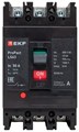 Автоматический выключатель в литом корпусе  EKF mccb-63-15-3-50-ls 149790