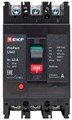 Автоматический выключатель в литом корпусе  EKF mccb-63-15-3-63-ls 149791
