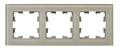 Рамка тройная  IEK BR-M32-G-K30 156743