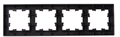 Рамка четверная  IEK BR-M42-G-K45 156769