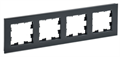 Рамка четверная  IEK BR-M42-G-K02 156775