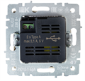 Розетка USB  IEK BR-U21-D31-K47 157020