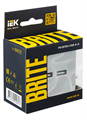 Розетка USB  IEK BR-U21-D31-K47 157020