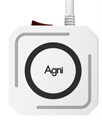Сетевой фильтр  AGNI TP-VE4U5E-C-W-2m-white 158198