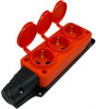 Удлинитель силовой iTOK i-CONNECT-COLOR-SUR-KG-325-1-44-30-ORANGE 158417