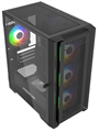 Корпус;mATX;Powercase;ByteFlow Micro Black 105977