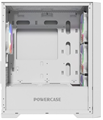 Корпус;mATX;Powercase;ByteFlow Micro White 105980