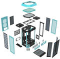 Корпус;mini-ITX;Thermaltake;The;Tower;300;Turquoise 106057