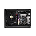 Корпус;mini-ITX;Zalman;M2;Mini;Silver 106119
