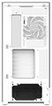 Корпус;ATX;Zalman;P40;Prism;White 106133