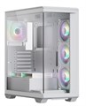 Корпус;ATX;Xastra;Q600;6ARGB-C10-UC;White 106363