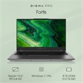 Ноутбук;;Digma;Pro;Fortis;15.6;",;Core;i3,;8;Гб;RAM,;512;Гб;SSD,;UHD;Graphics,;Серый 113966