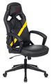 Кресло;игровое;Бюрократ;ZOMBIE;DRIVER;YEL 119207
