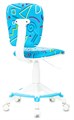 Кресло;детское;Бюрократ;CH-W204/F/STICK-BL 119829