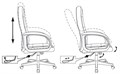 Кресло;офисное;Бюрократ;CH;002;IVORY 119911