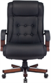 Кресло;офисное;Бюрократ;T-9926WALNUT/BLACK 120223