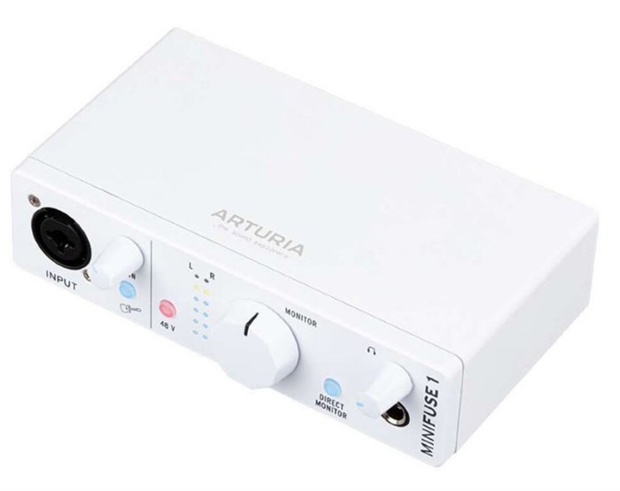 Аудиоинтерфейс  Arturia MiniFuse 1 White 127256