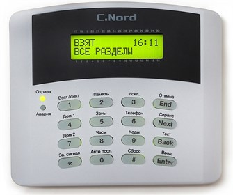 Клавиатура  Си-Норд K16-LCD 136768