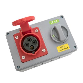 Розетка  EKF ps-1414-16-380 147746