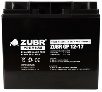 Батарея  ZUBR GP12-17(ZUBR) 100664