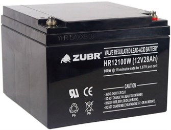 Батарея  ZUBR HR12-100W(ZUBR) 100677