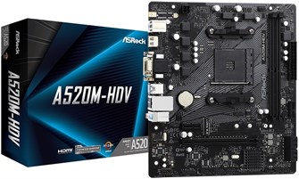 Материнская плата mATX ASRock A520M-HDV 107177