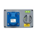 Розетка  EKF ps-1413-16-220 147749