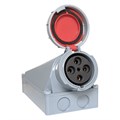 Розетка стационарная наружная EKF ps-1442-125-380 147787