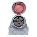 Розетка стационарная наружная EKF ps-1442-125-380 147787