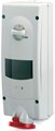 Розетка настенная DKC DIS5686387RMW 147825