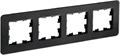 Рамка четверная  IEK BR-M42-G-41-K02 156839